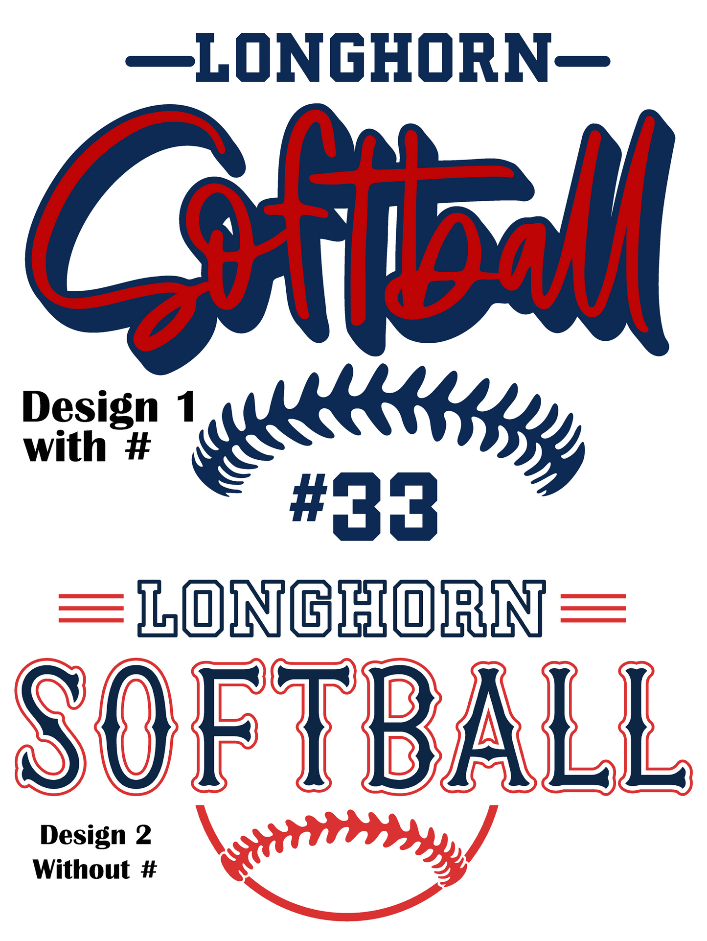 Longhorn Softball Sweater/Hoodie