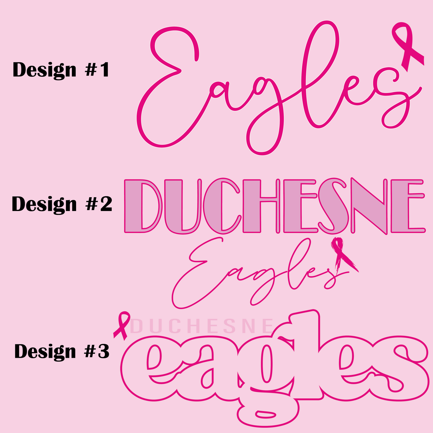 Mascot Breast Cancer Awareness