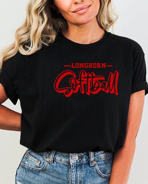 Longhorn Softball-Red