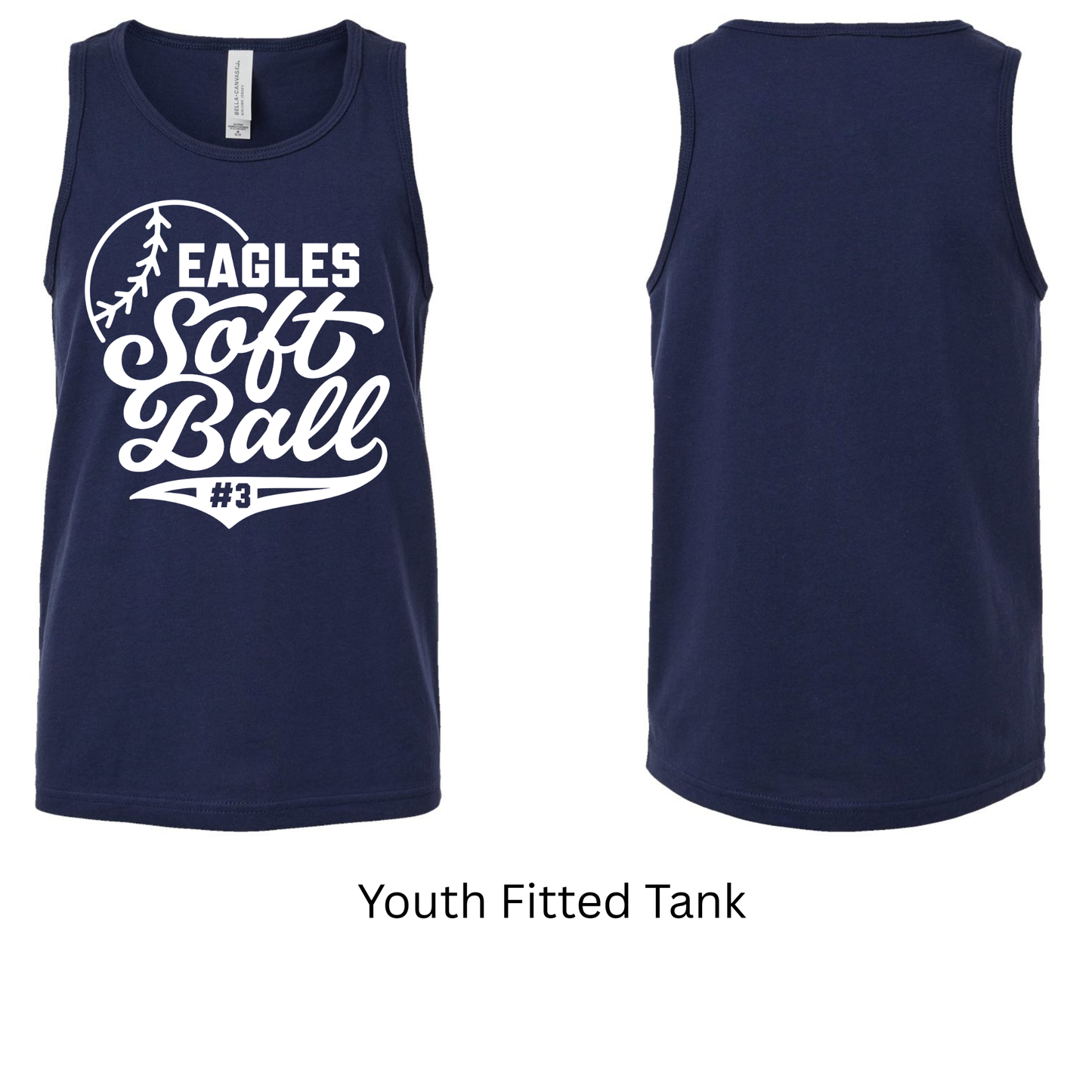 Eagles Softball Custom #