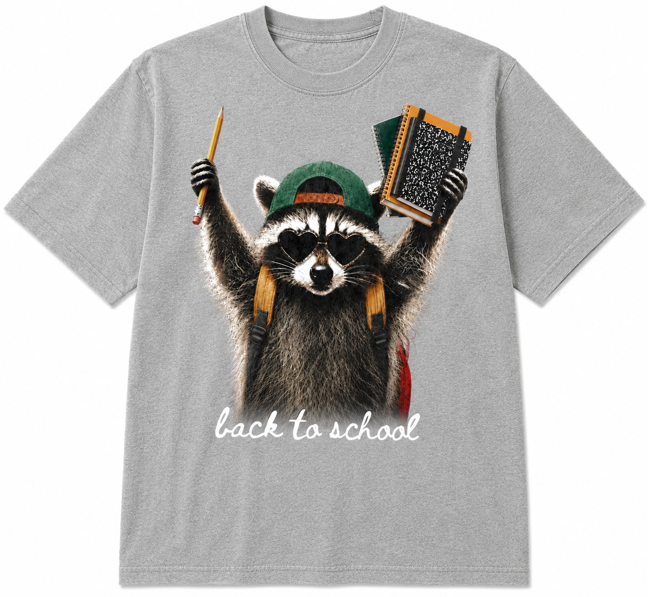 Back 2 School Racoon