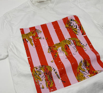 Retro Stripe Tiger
