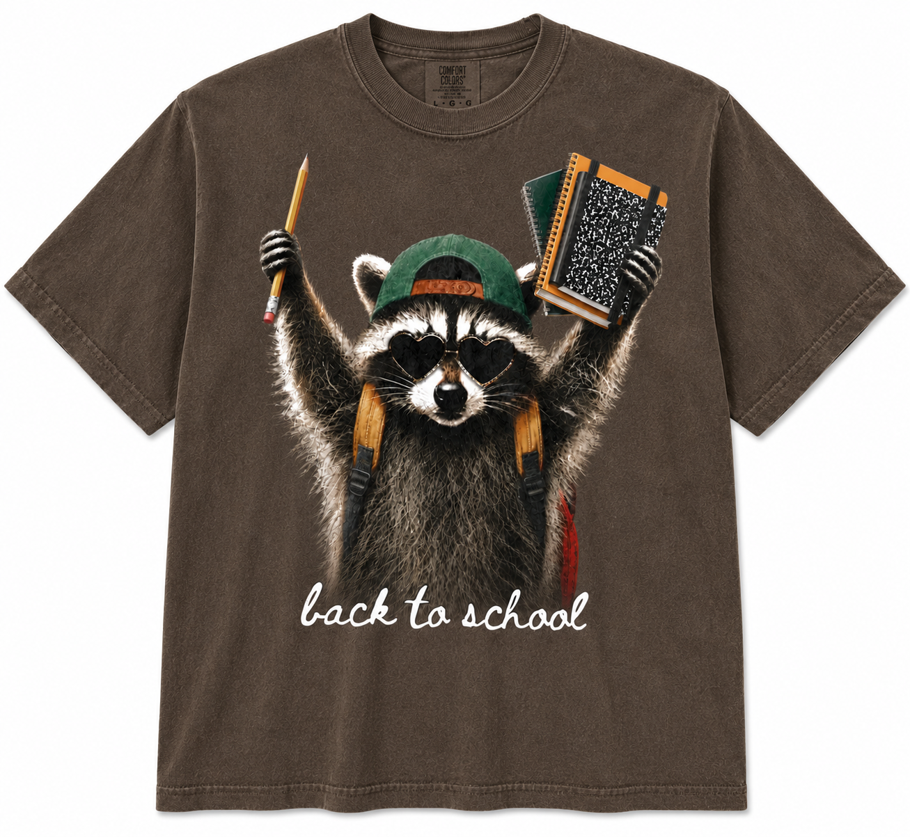 Back 2 School Racoon