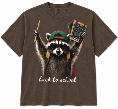 Back 2 School Racoon