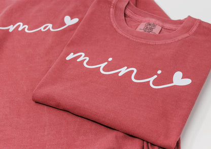 mama/mini heart