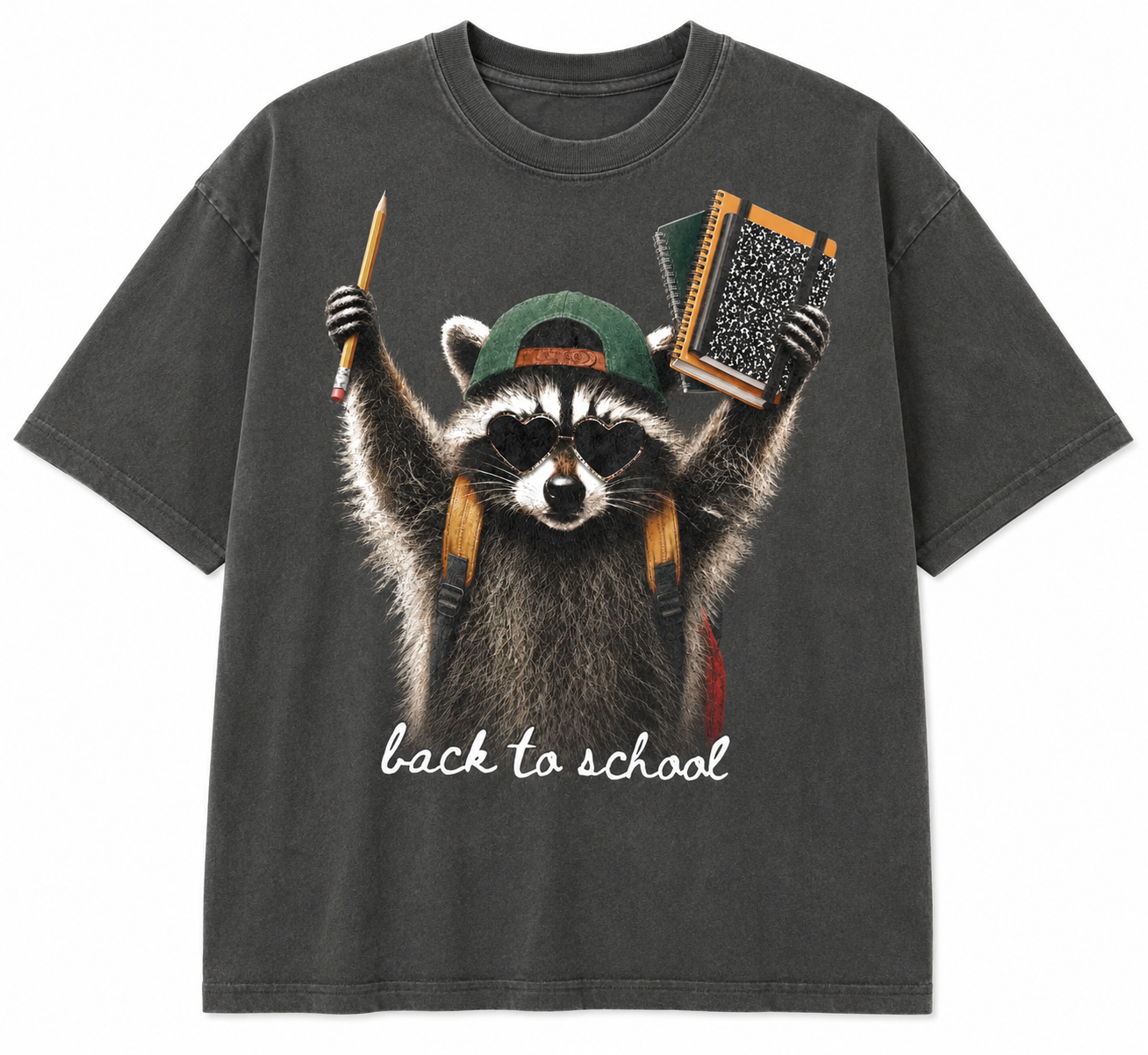 Back 2 School Racoon