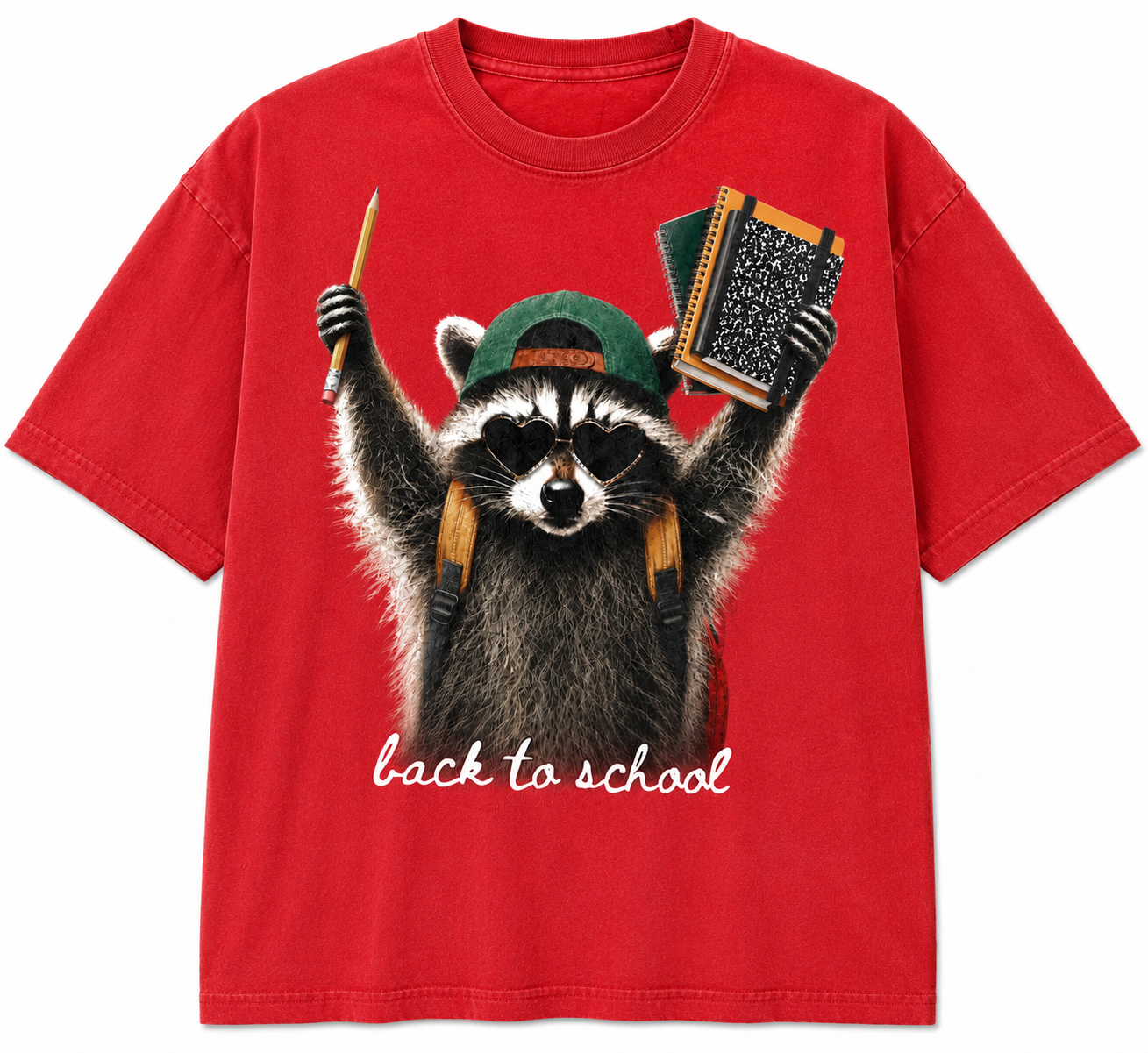 Back 2 School Racoon