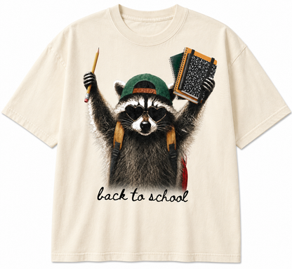 Back 2 School Racoon