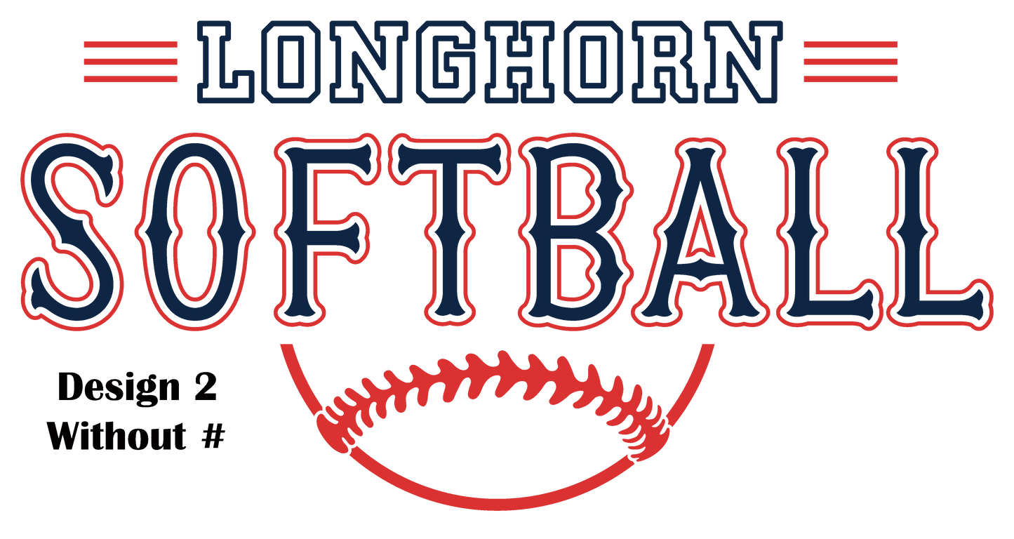 Longhorn Softball Tshirt