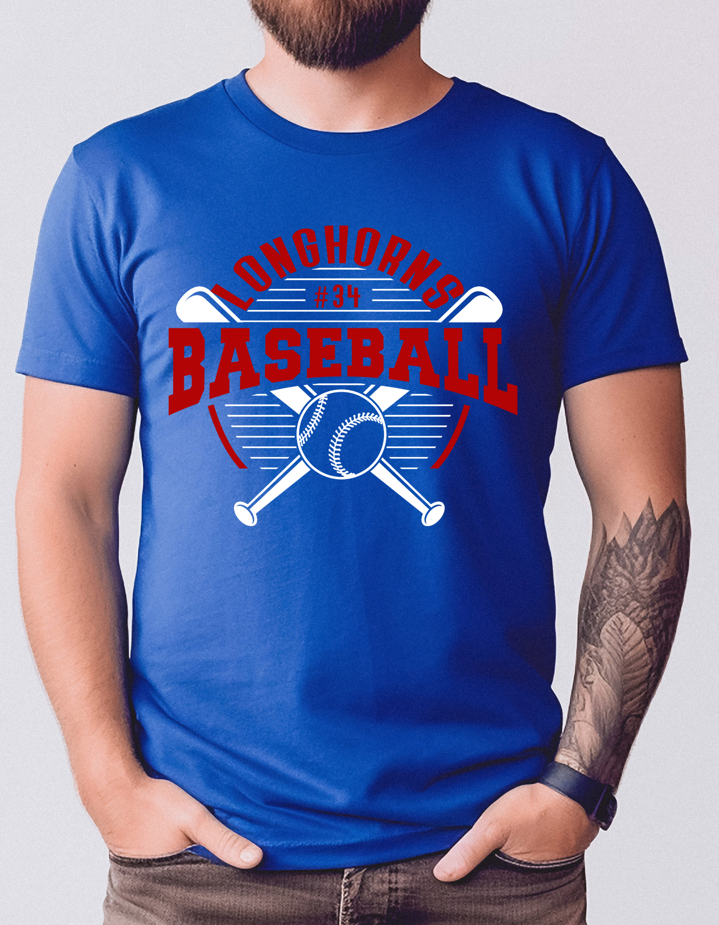 Longhorns Baseball CUSTOM