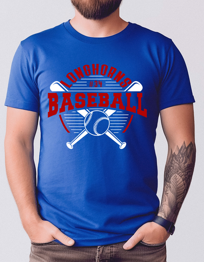 Longhorns Baseball CUSTOM