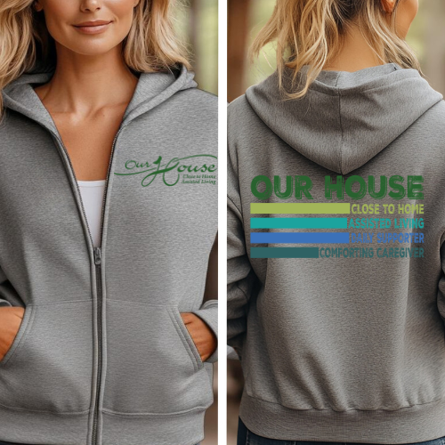 Our House Zip up Jacket