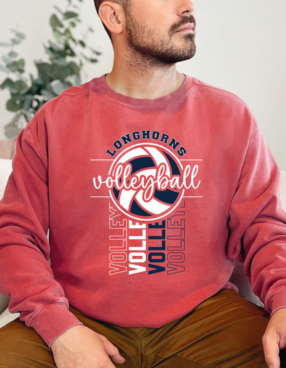 Longhorns Volleyball vertical