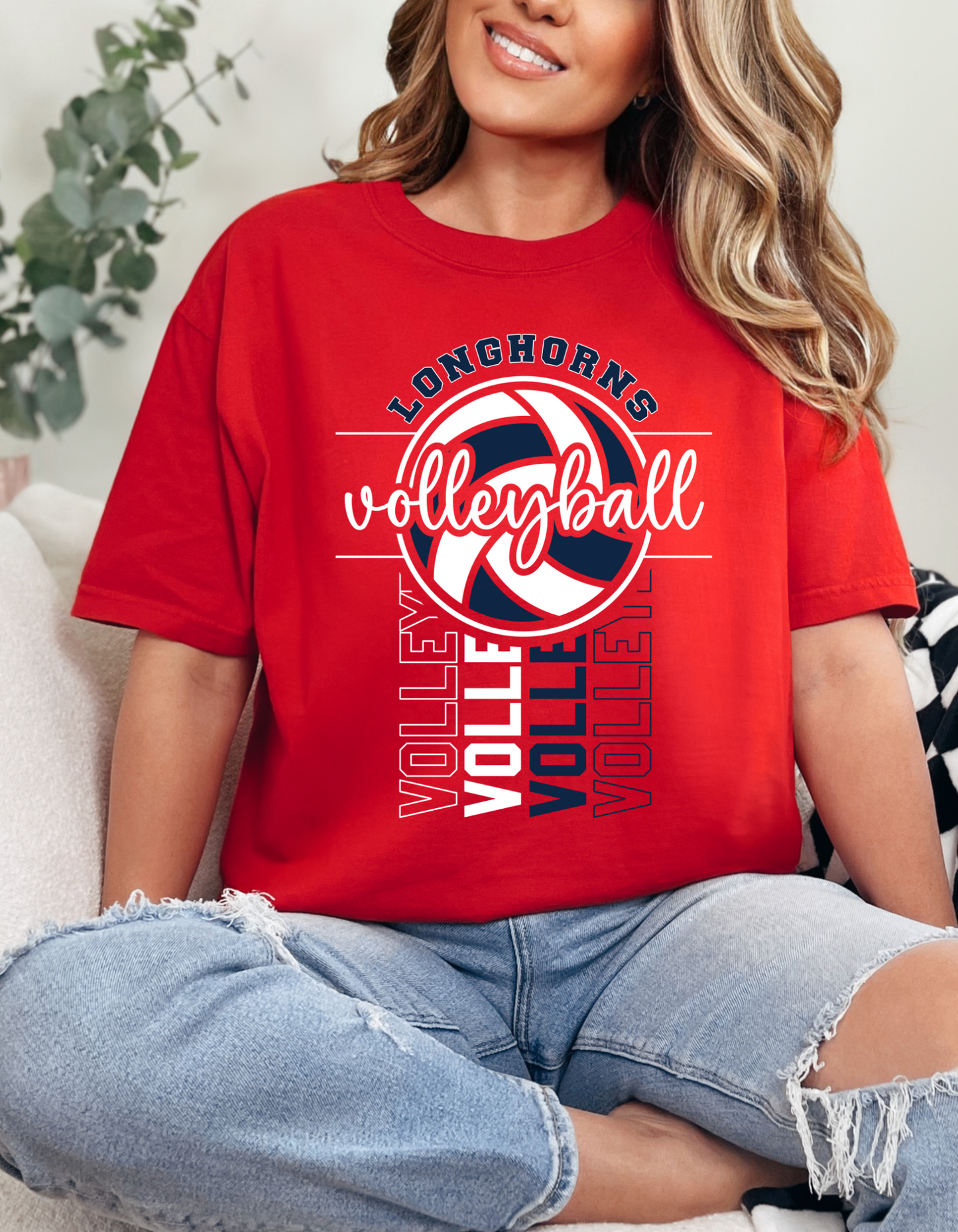 Longhorns Volleyball vertical