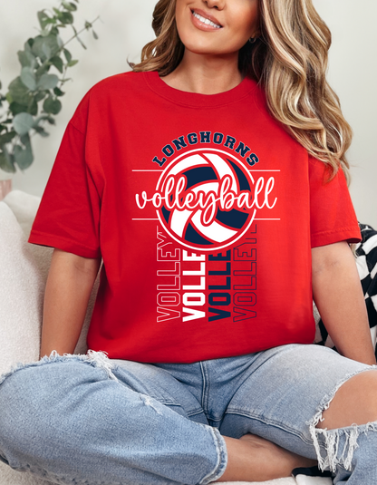 Longhorns Volleyball vertical