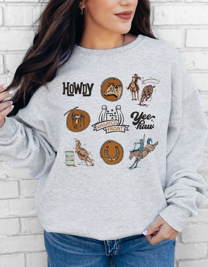 Wasatch Front Collage Hoodie/Crew
