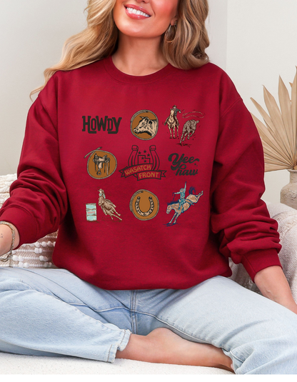 Wasatch Front Collage Hoodie/Crew