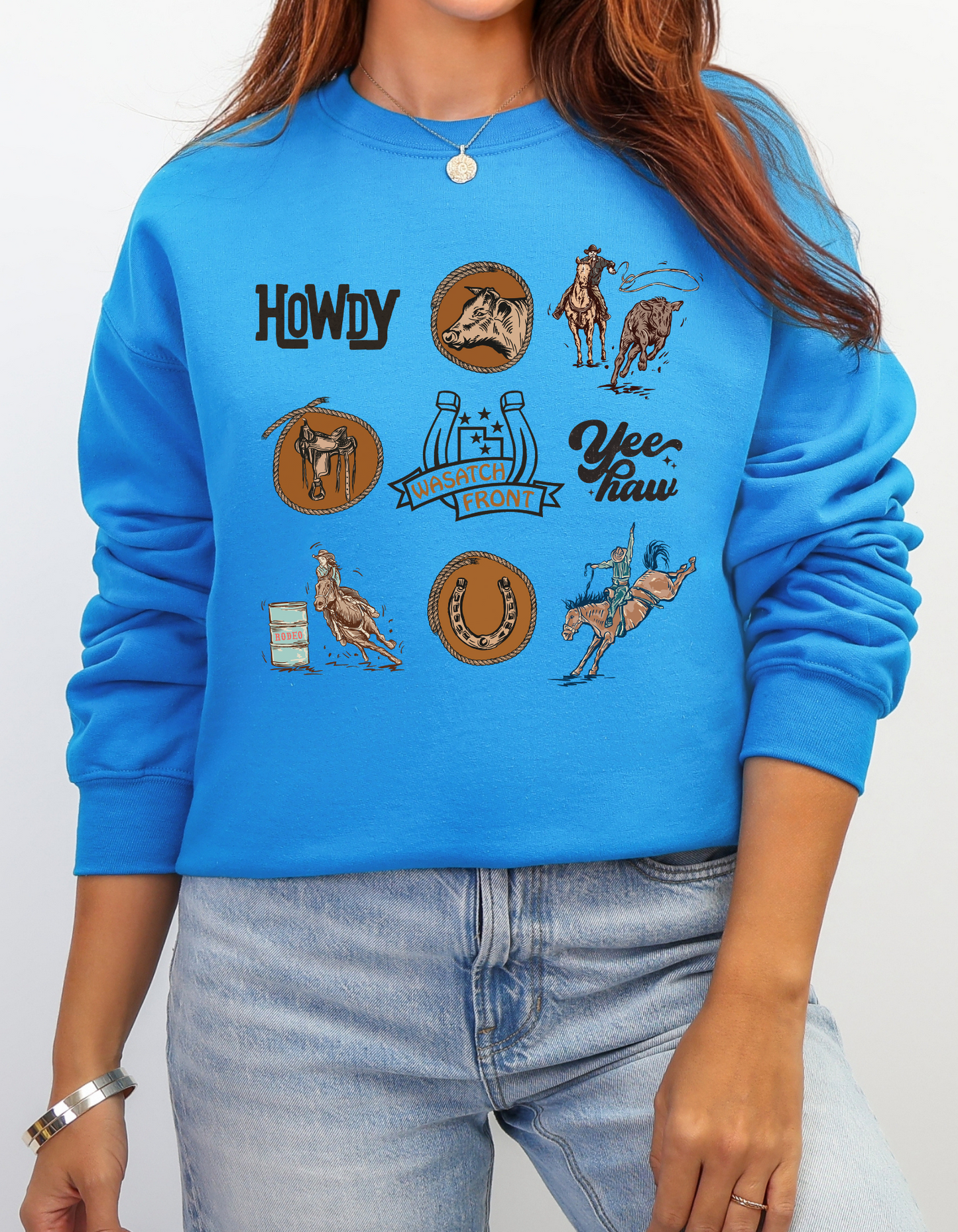 Wasatch Front Collage Hoodie/Crew