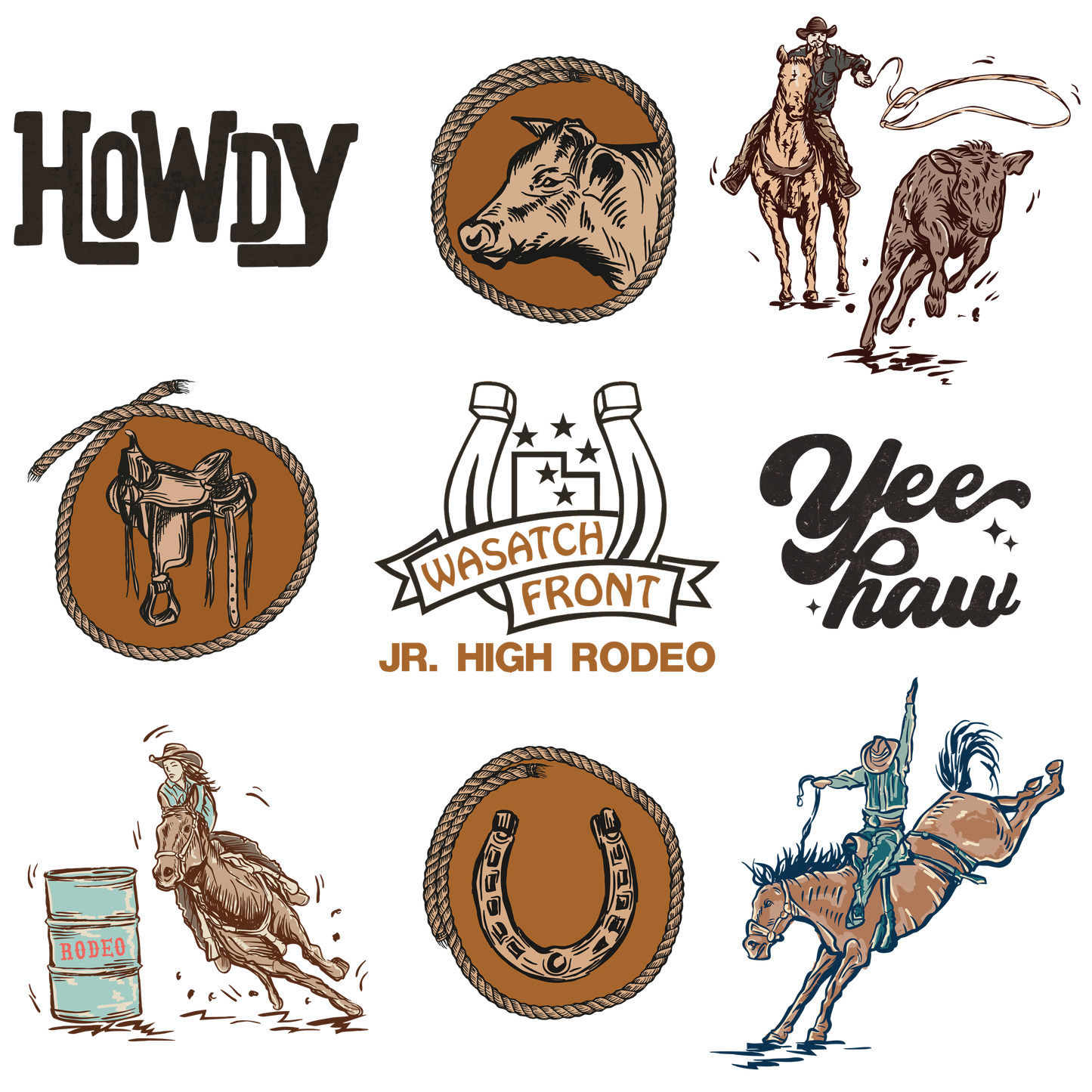 Wasatch Front Collage Hoodie/Crew