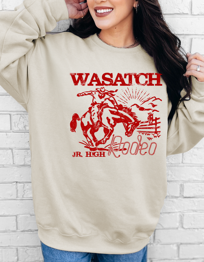Wasatch RODEO Jr. High Hoodie/Crew