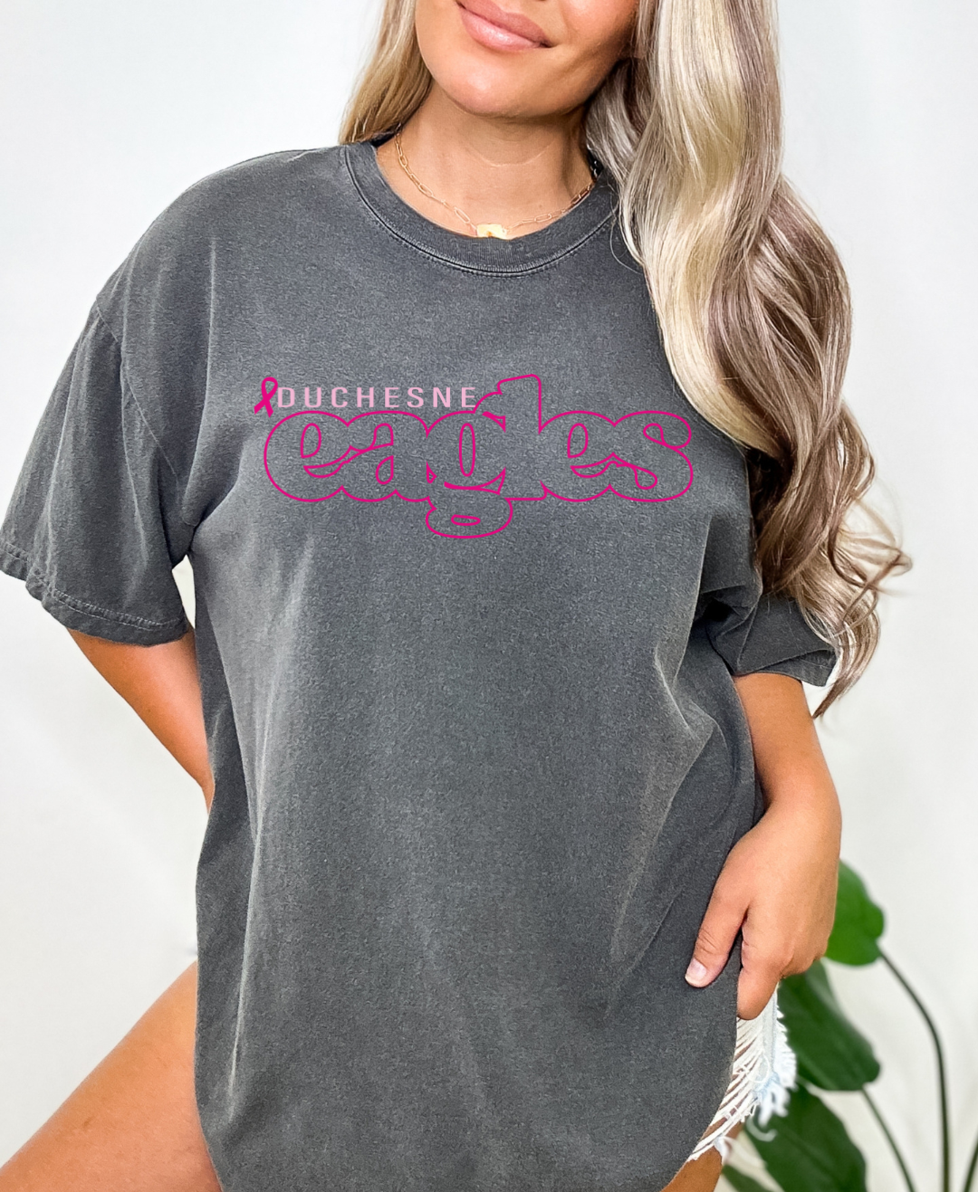 Mascot Breast Cancer Awareness