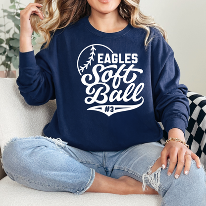 Eagles Softball Custom #
