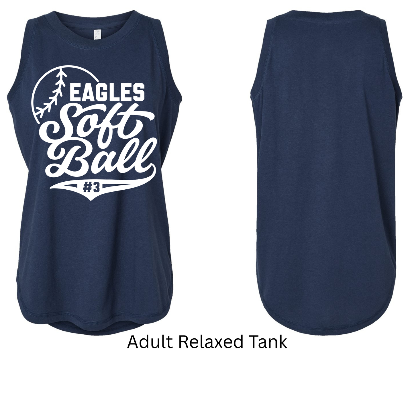 Eagles Softball Custom #