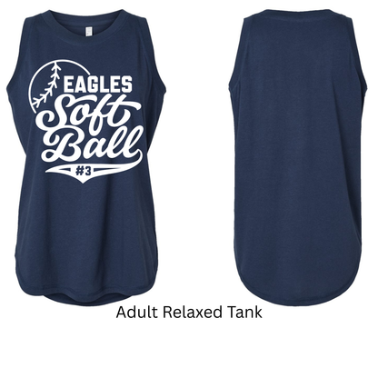Eagles Softball Custom #