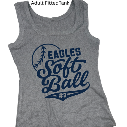 Eagles Softball Custom #