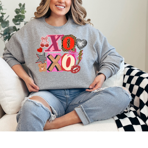 XOXO collage